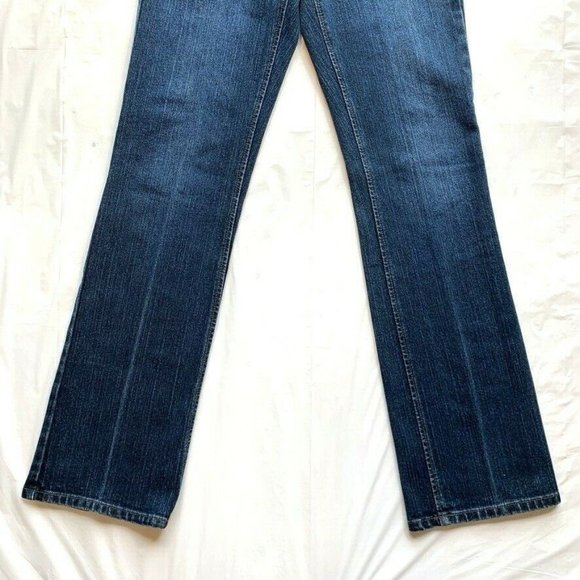 Vintage Rockies Jeans Womens 2 Slim Bootcut Low Rise Stretch Dark Blue Denim Y2K - Picture 4 of 12